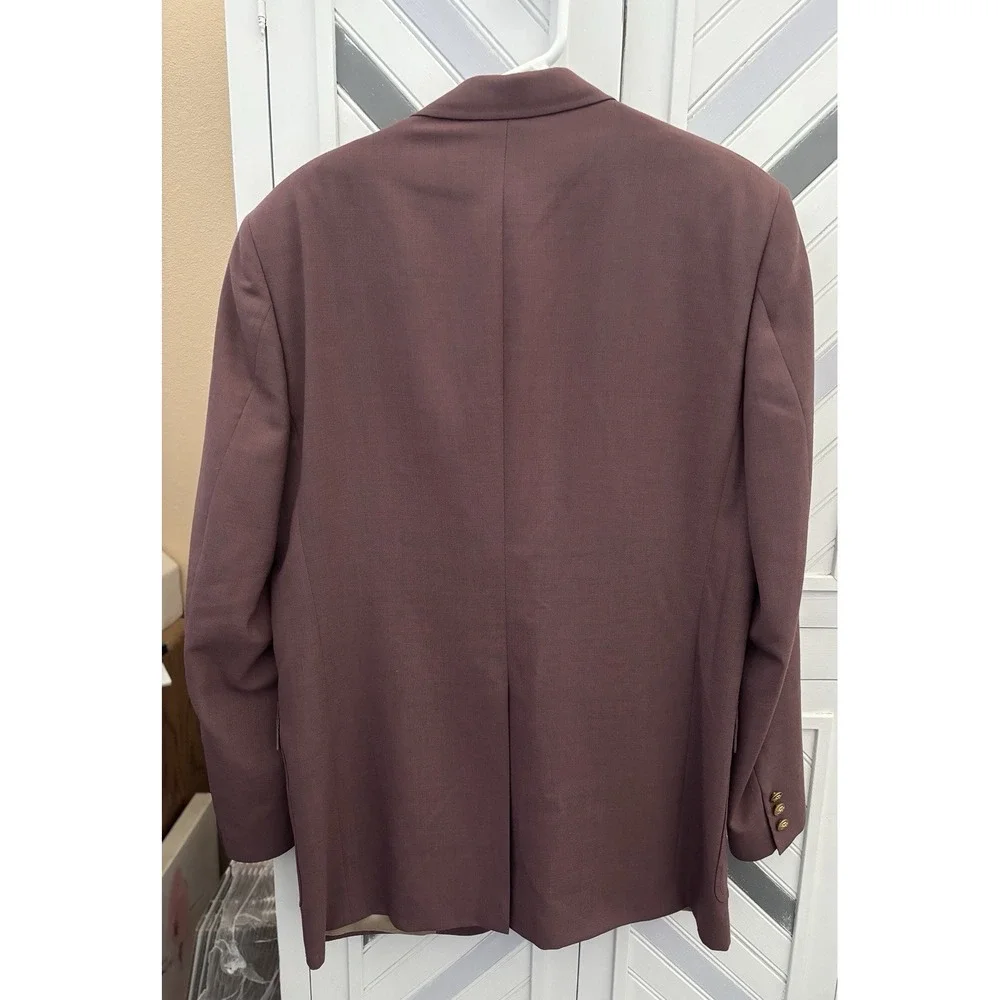 Hart Schaffner Marx Men's 42XL Jack Nicklaus Golden‎ Bear Maroon Sport Coat